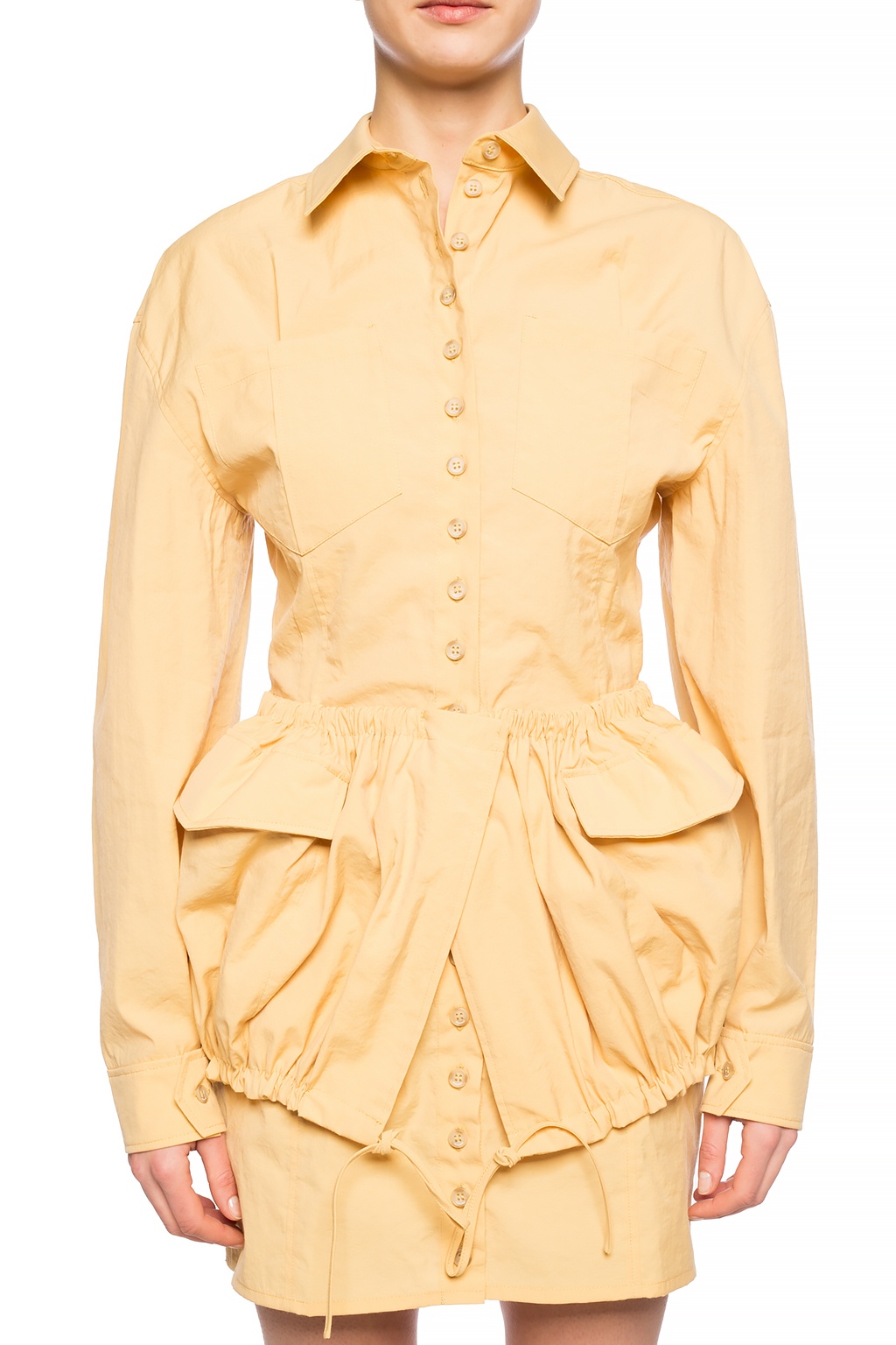 Yellow Cueillette dress Jacquemus Vitkac France